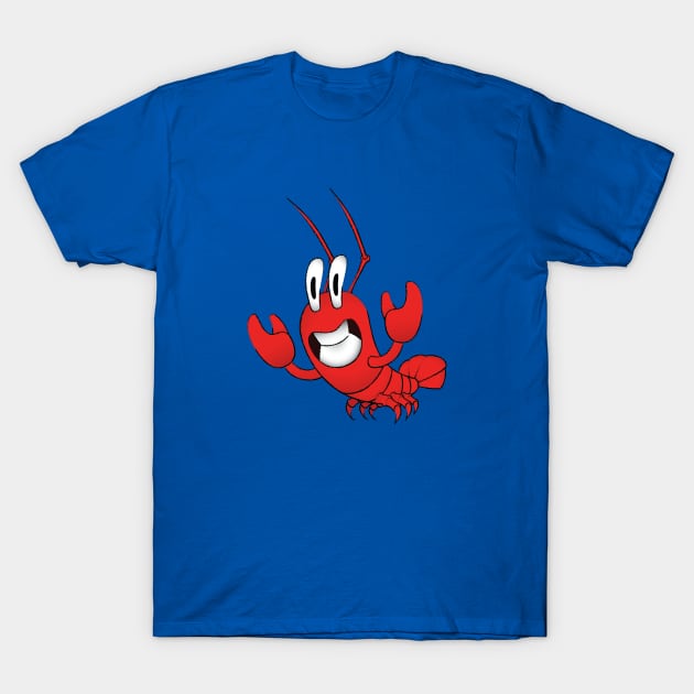 LOBSTER CARTOON T-Shirt by DIOGO PRINTS